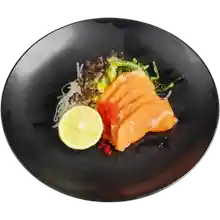 160. Sake Sashimi (5 Stk)