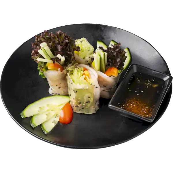 18. Frische Sommerrollen (2 Stk)